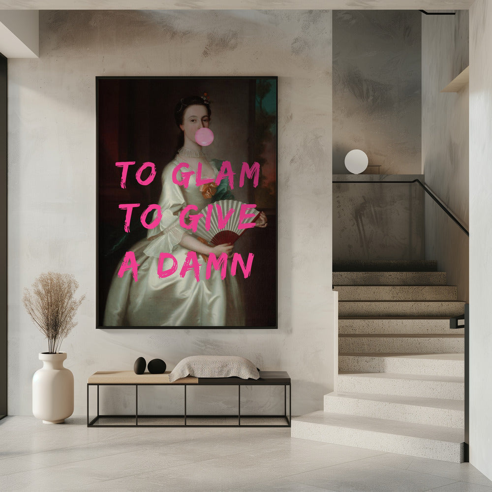 Zu glamourös, um sich einen Dreck darum zu scheren | Poster