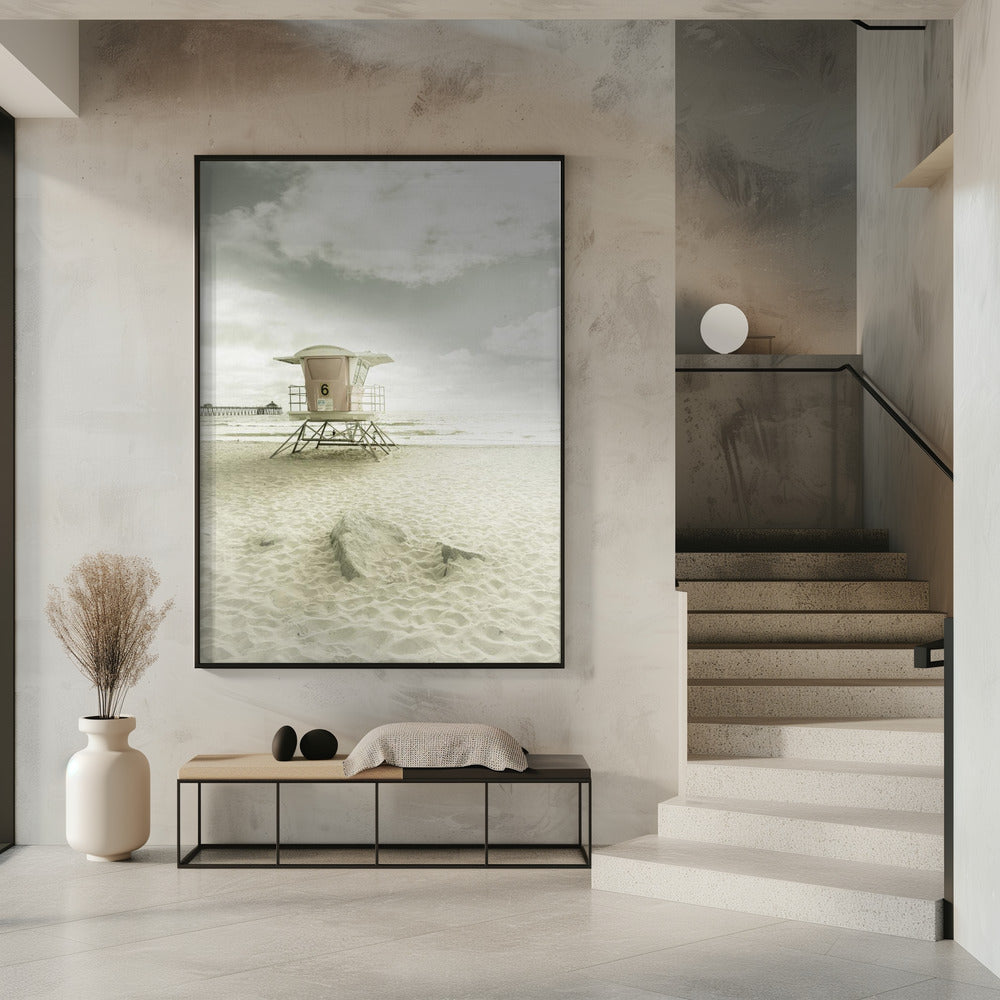 Kalifornien Vintage Imperial Beach | Poster