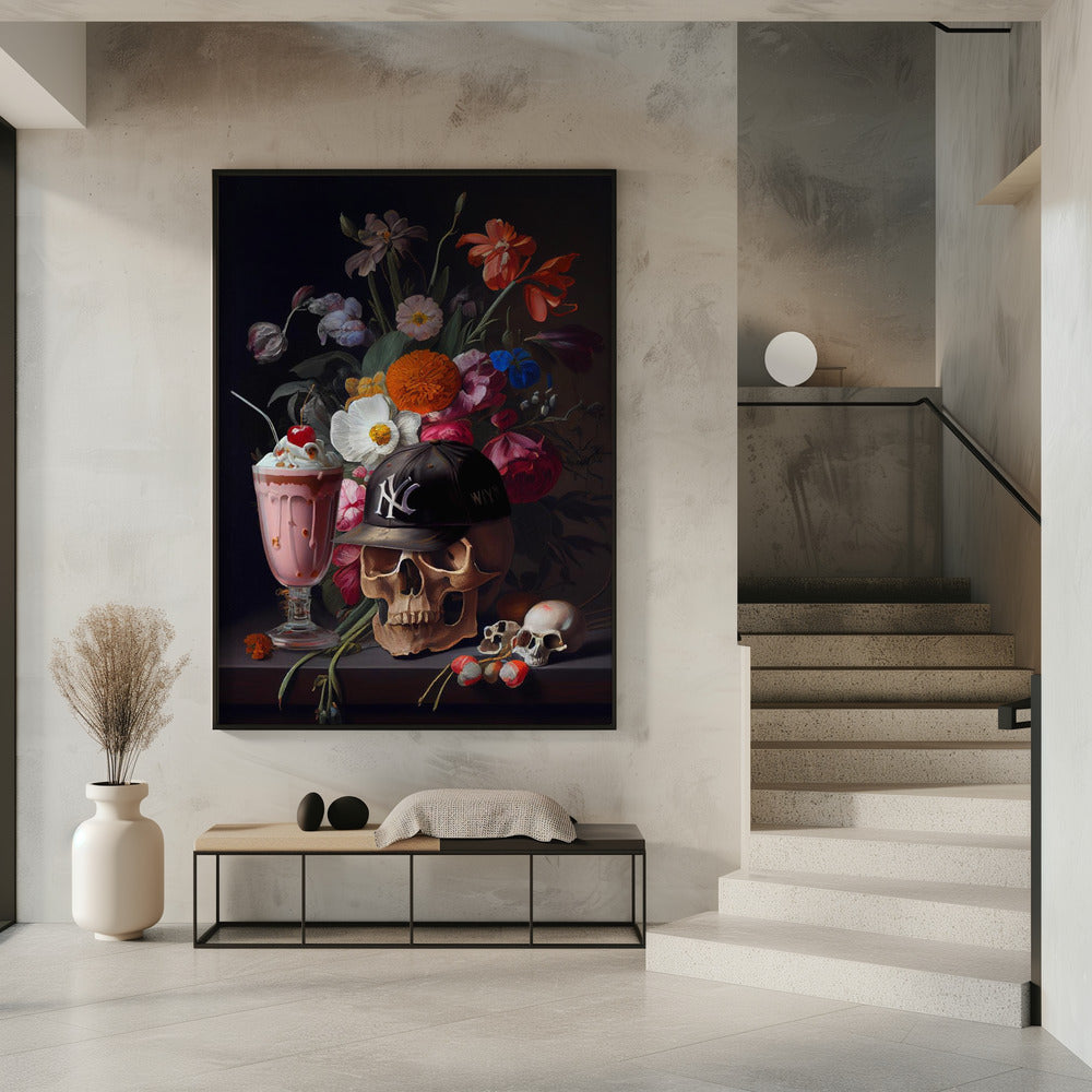 Skull Still Life | Poster