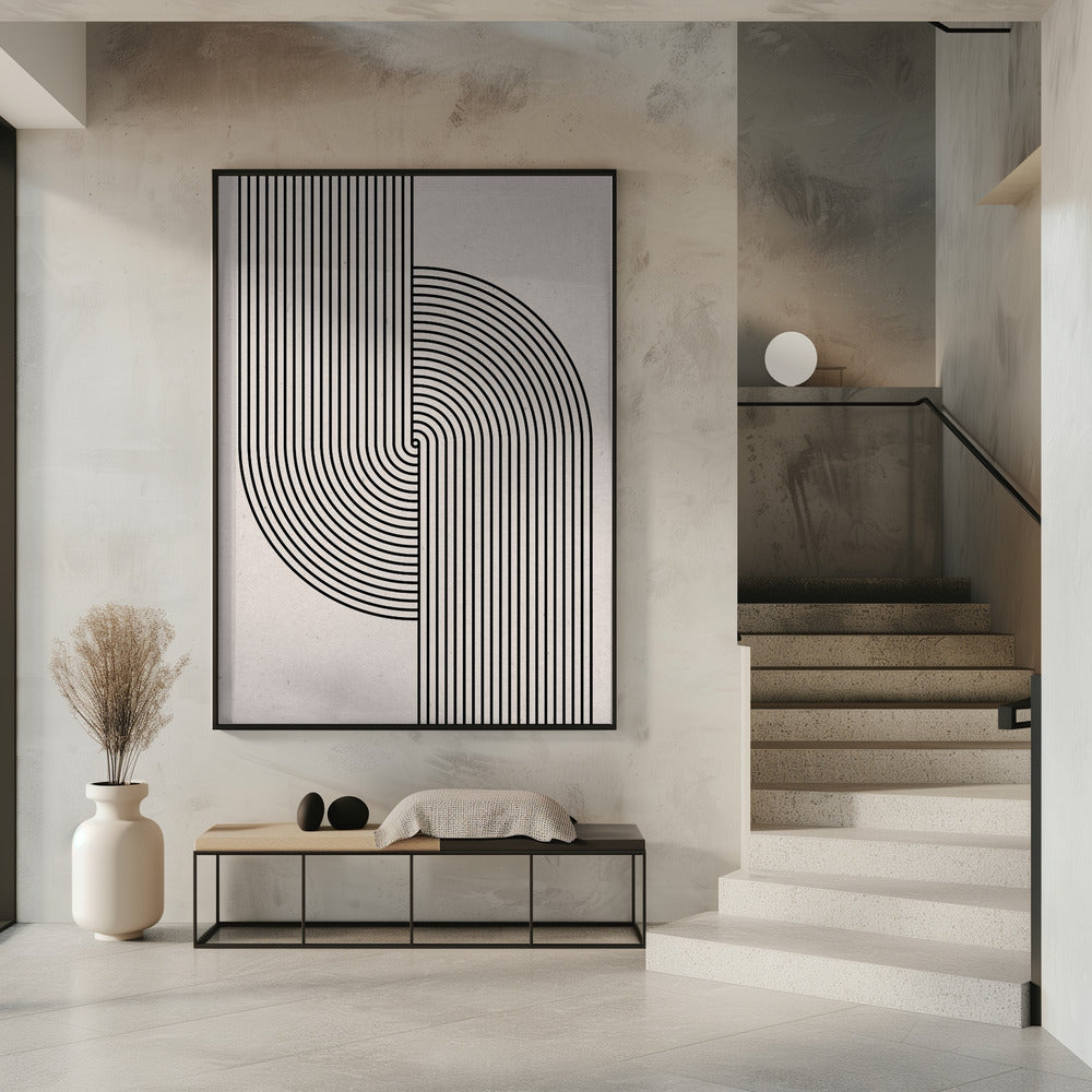 Gebogene Symmetrie | Poster