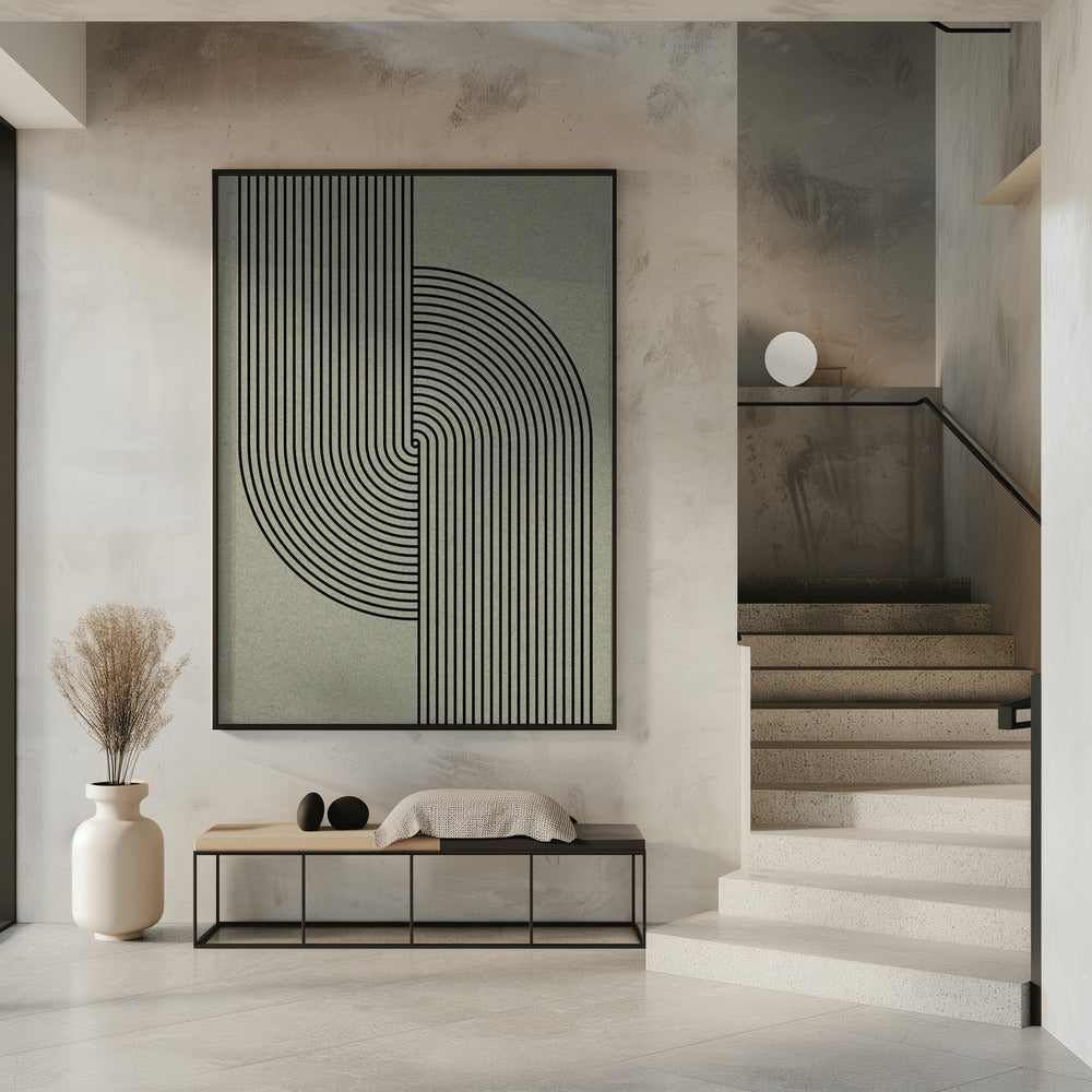 Gebogene Symmetrie | Poster