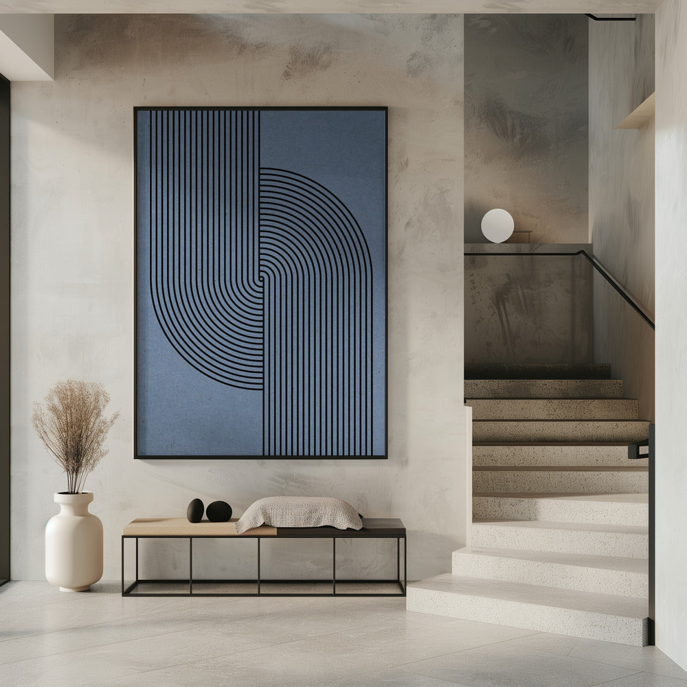 Gebogene Symmetrie | Poster