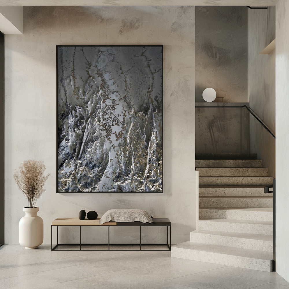 Texture Art - Versteckter Pass | Poster