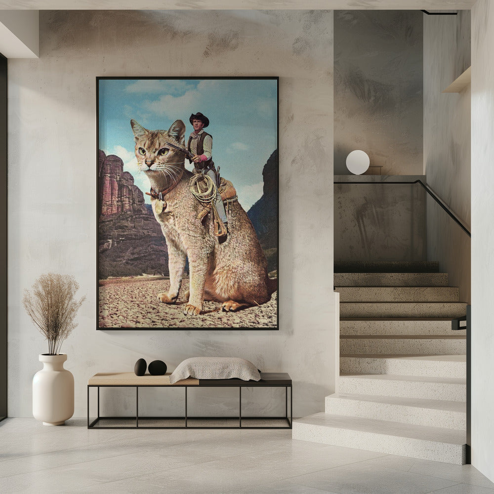 Cat Lone Ranger | Poster