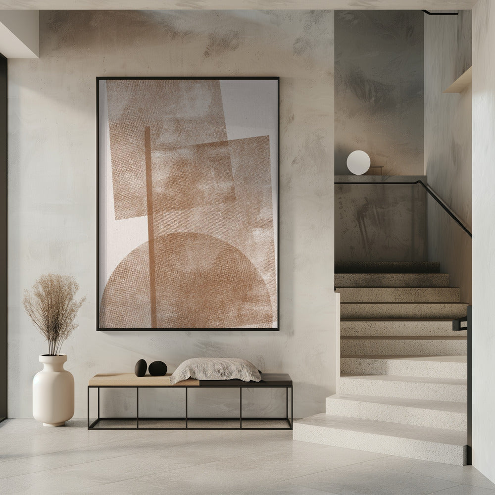 Geometrischer Dunst | Poster
