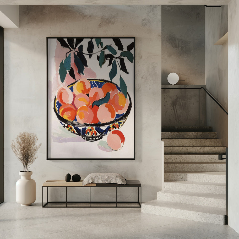 Bunte Obstschale | Poster
