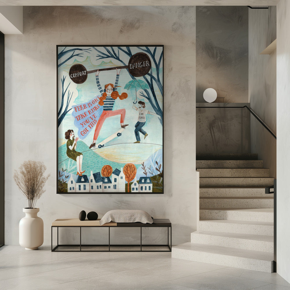 Motivierender Teenager | Poster
