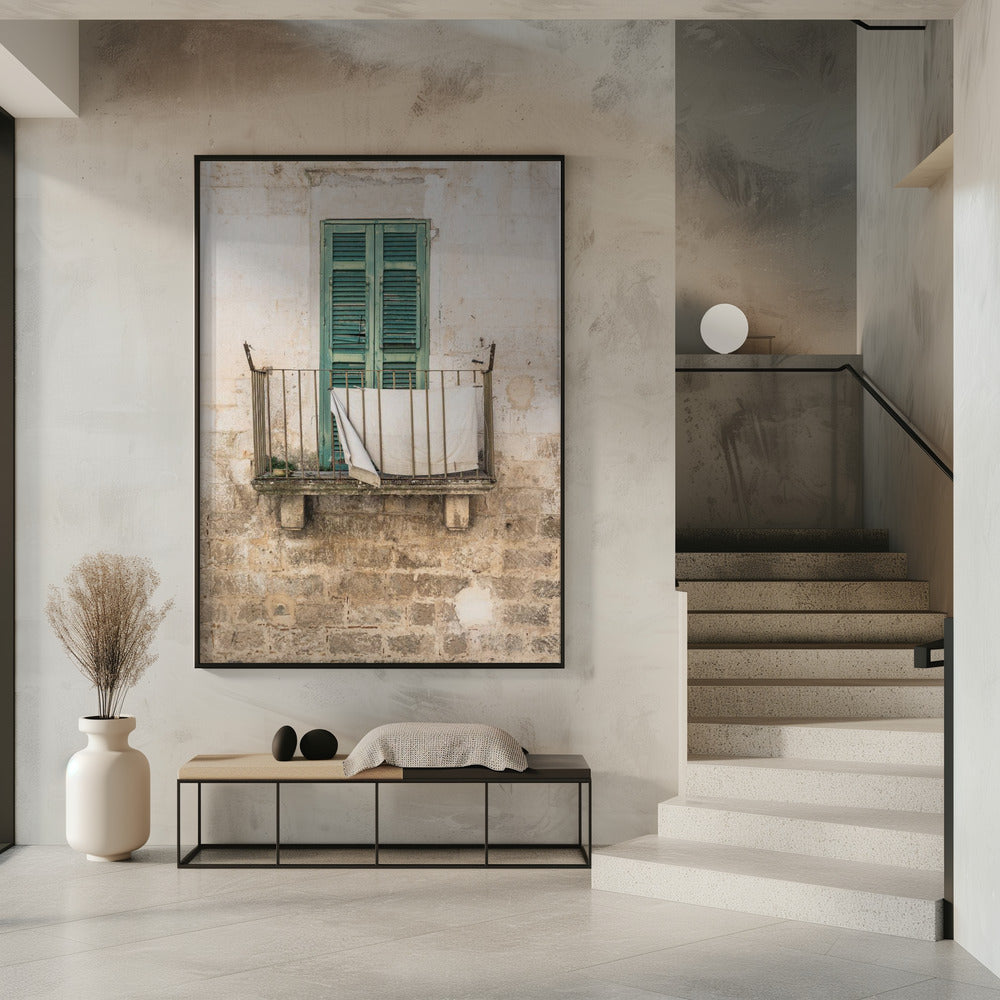 Italienische Fassade | Poster