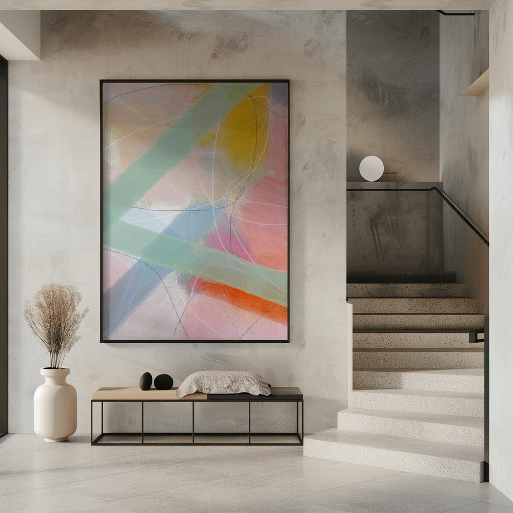 Weiche abstrakte Formen 2 | Poster