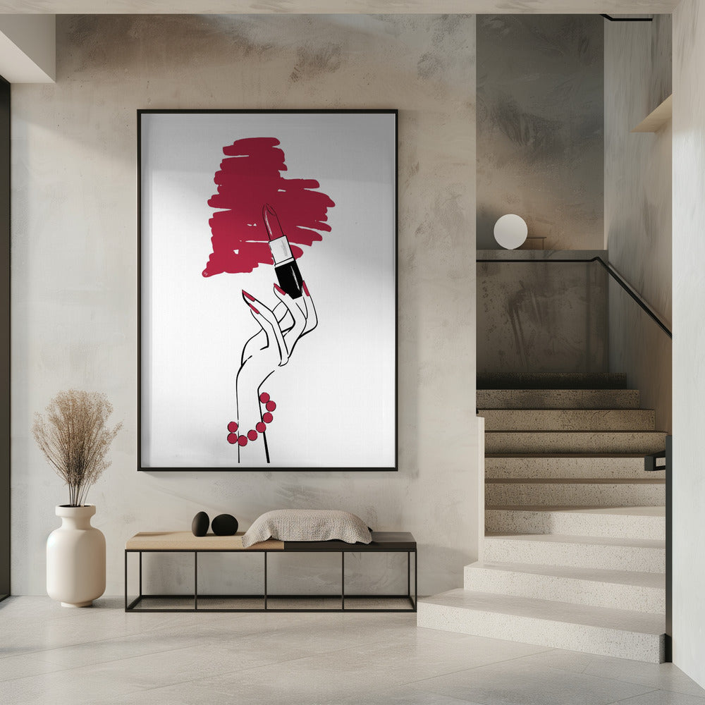 Lippenstiftliebe | Poster