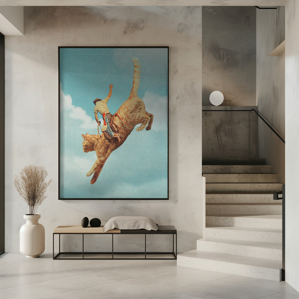 Meehaw Rodio Katze | Poster