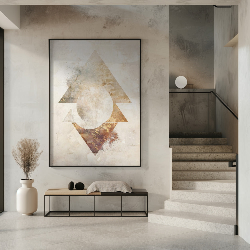 Geometrische Illustration 01 | Poster