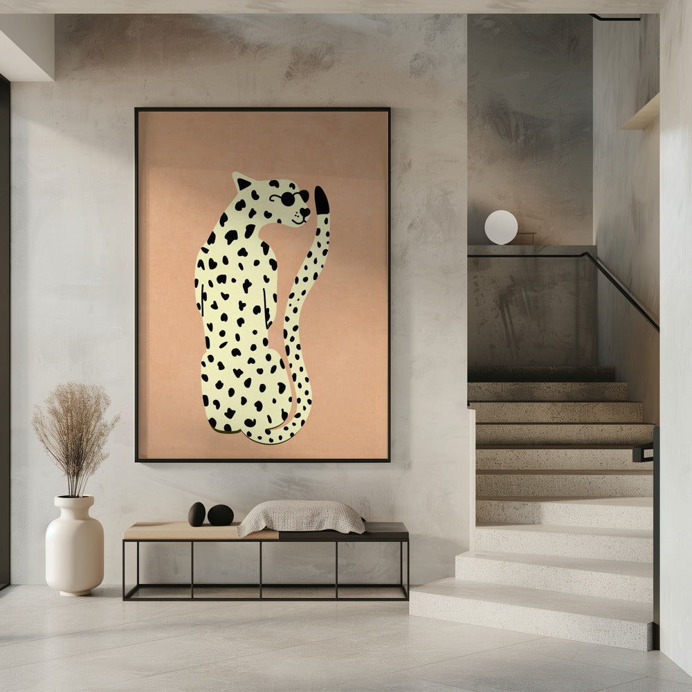 Cooler Gepard | Poster