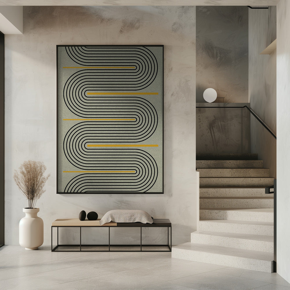Gebogene Echos | Poster