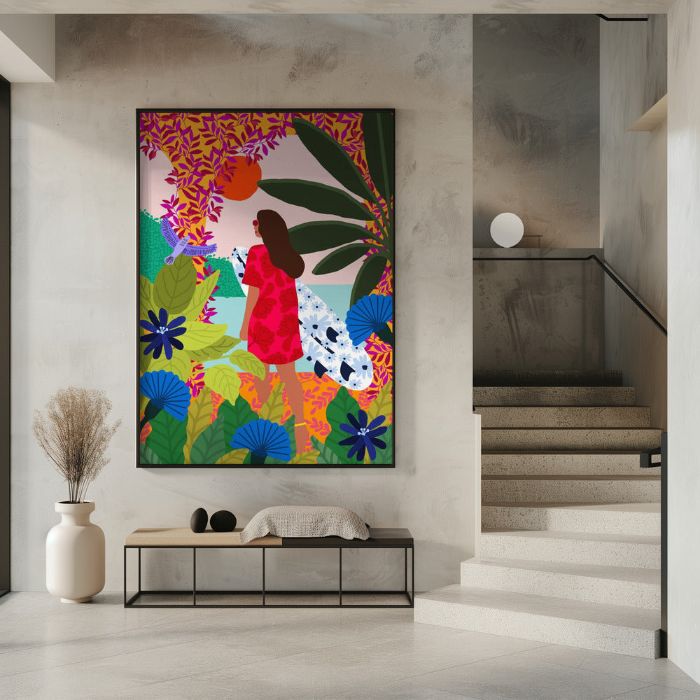 Surfen gehen | Poster
