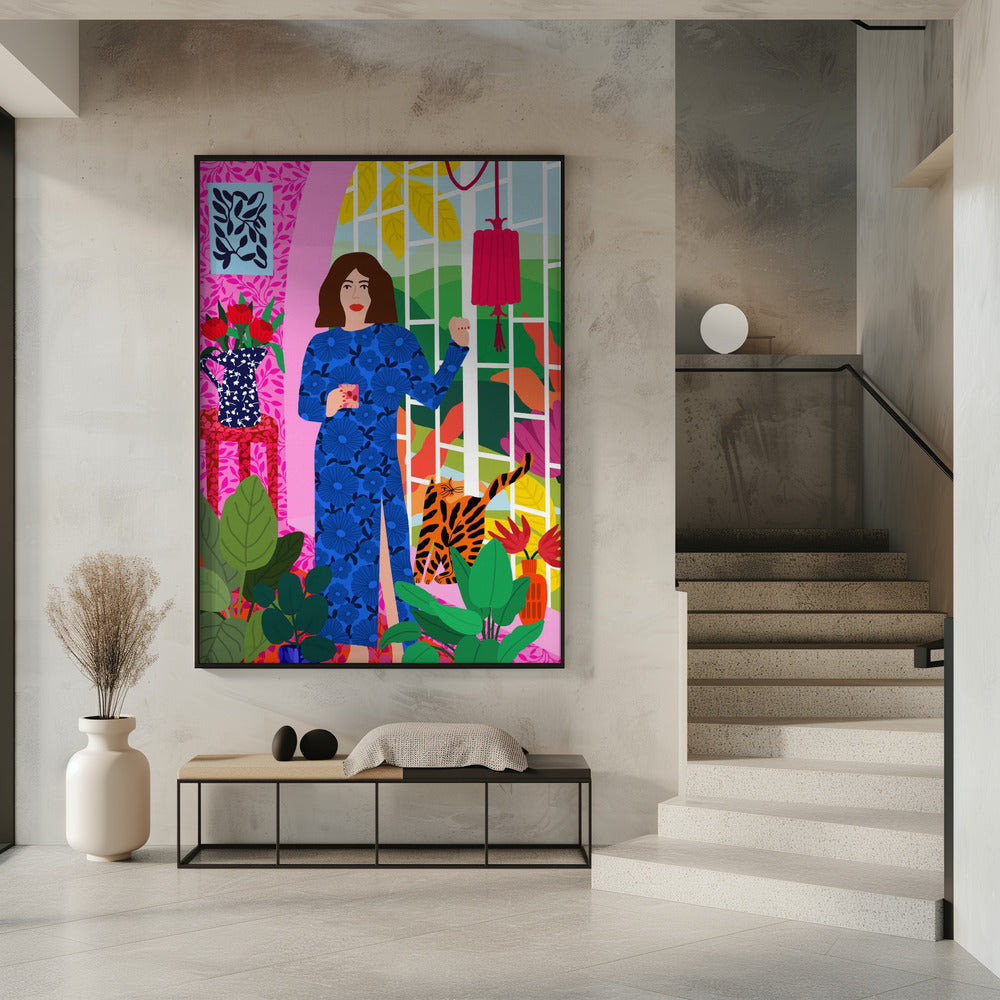 Meinen Morgentee holen | Poster