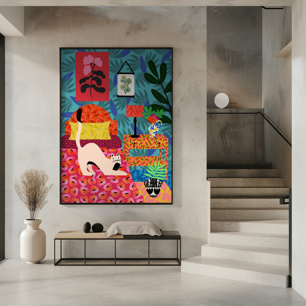 Florales Schnurren | Poster