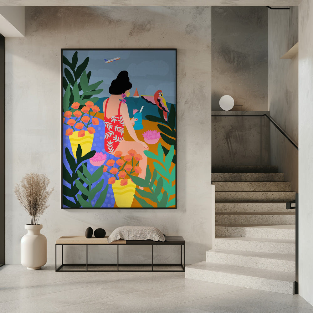 Tropischer Urlaub | Poster