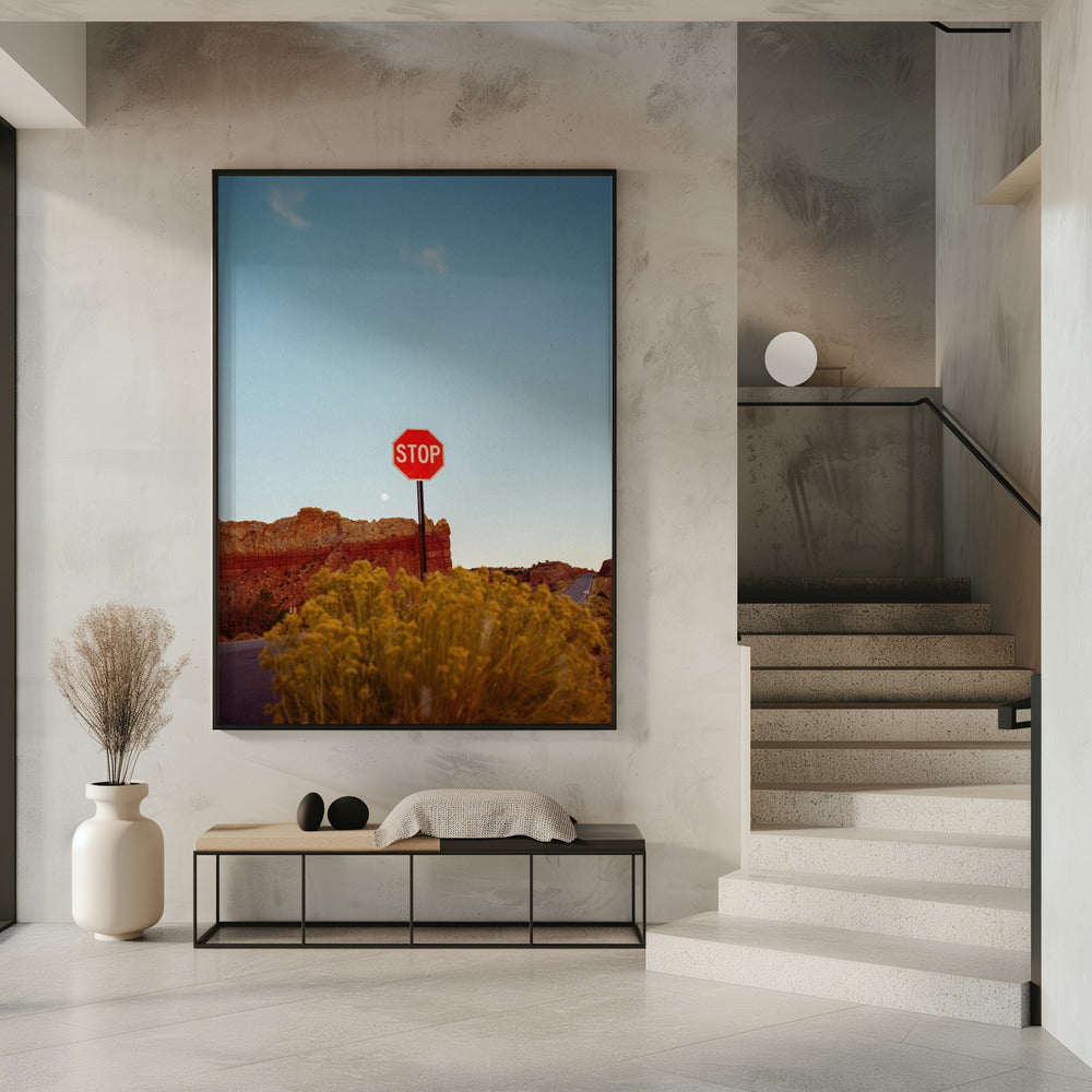 Abiquiu Sonnenuntergang | Poster