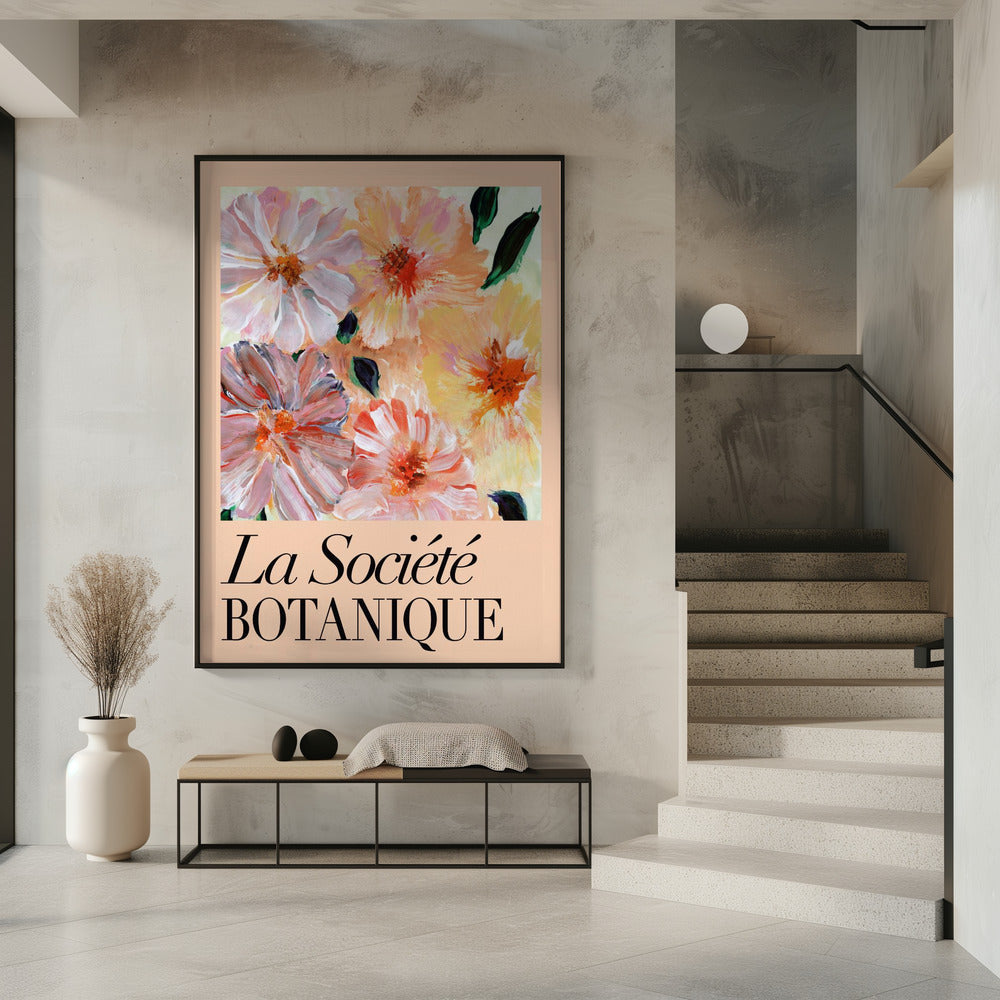 La Société Botanique Pfirsichblüten | Poster