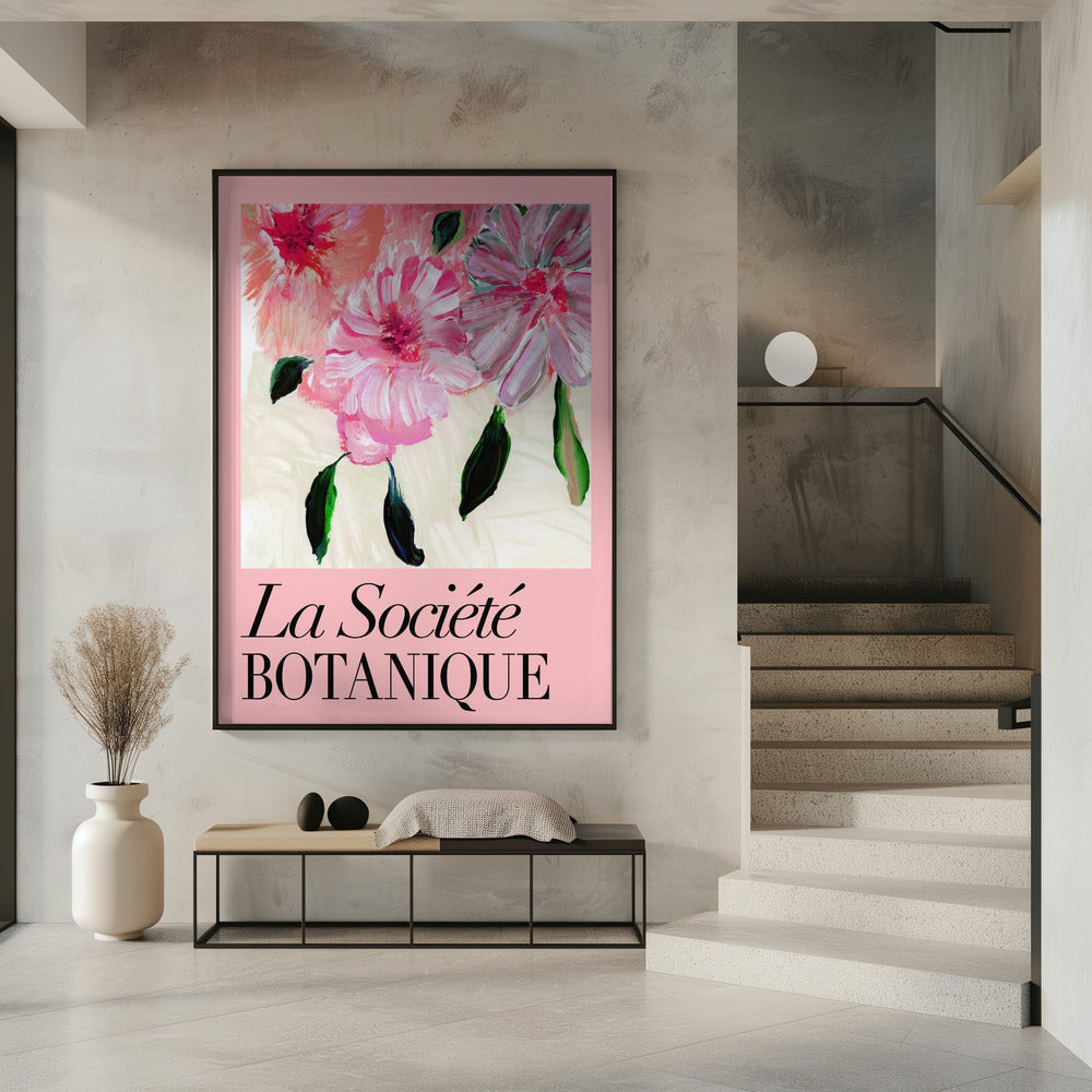 La Société Botanique Rosa Blumen | Poster