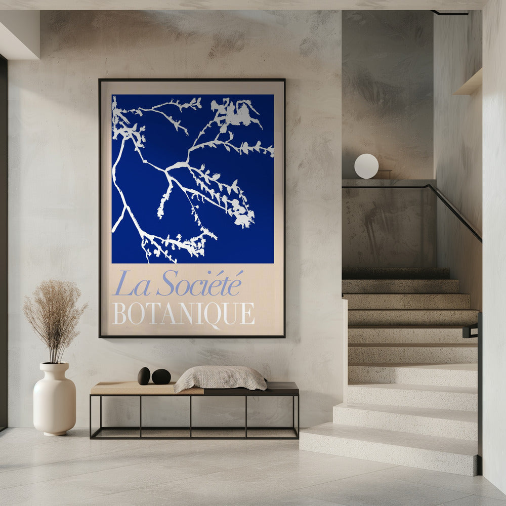 La Société Botanique Weiße Blume 2 | Poster
