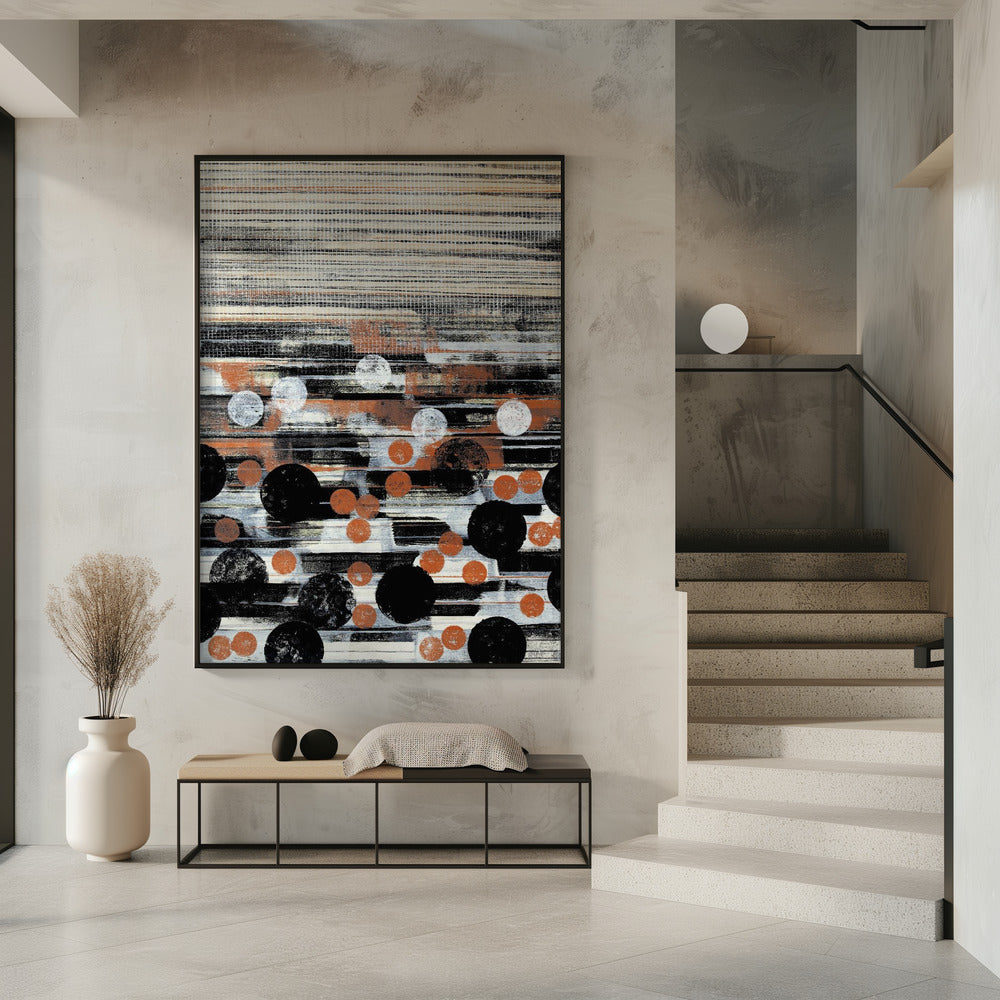 Rhythmic Dotscape | Poster