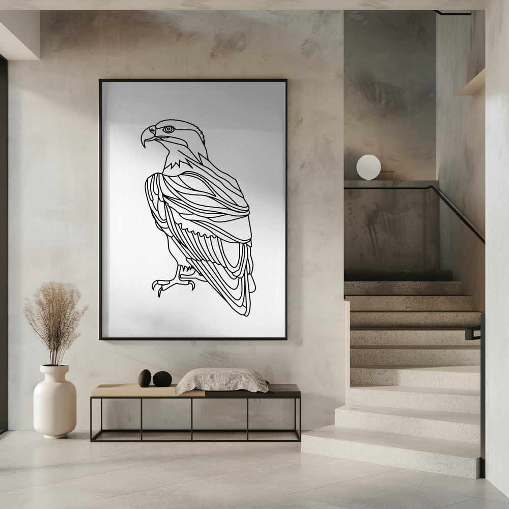Linienadler | Poster