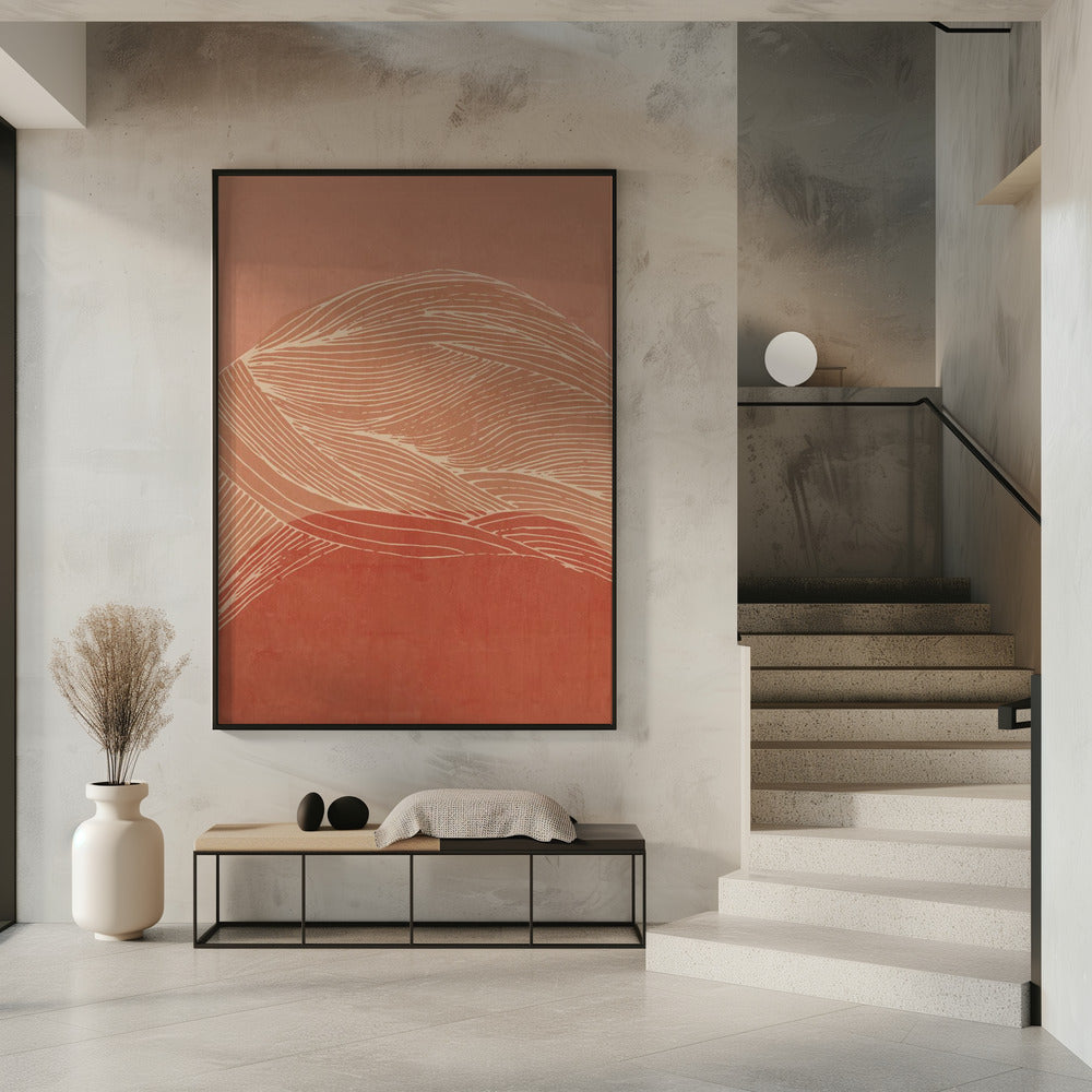 Abstrakt Von der Straße | Poster