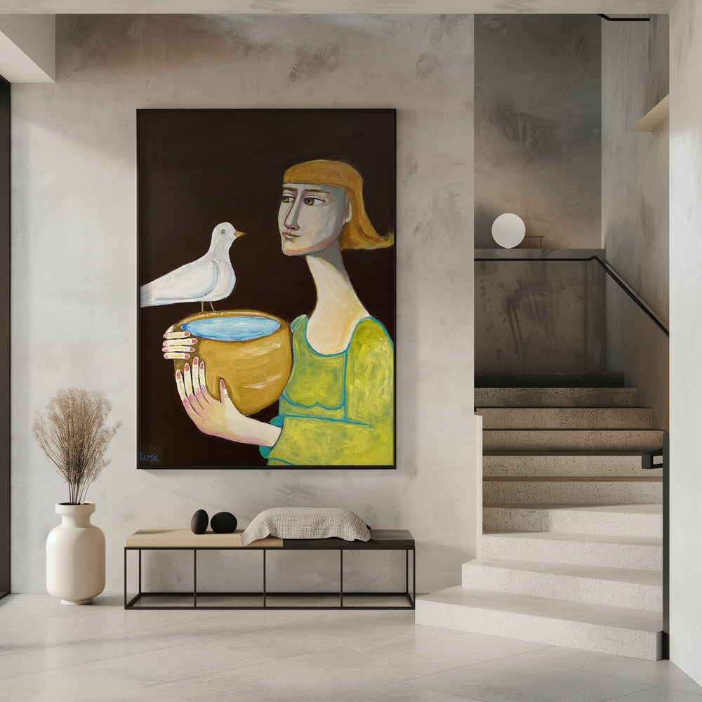 Der Wasserspender | Poster
