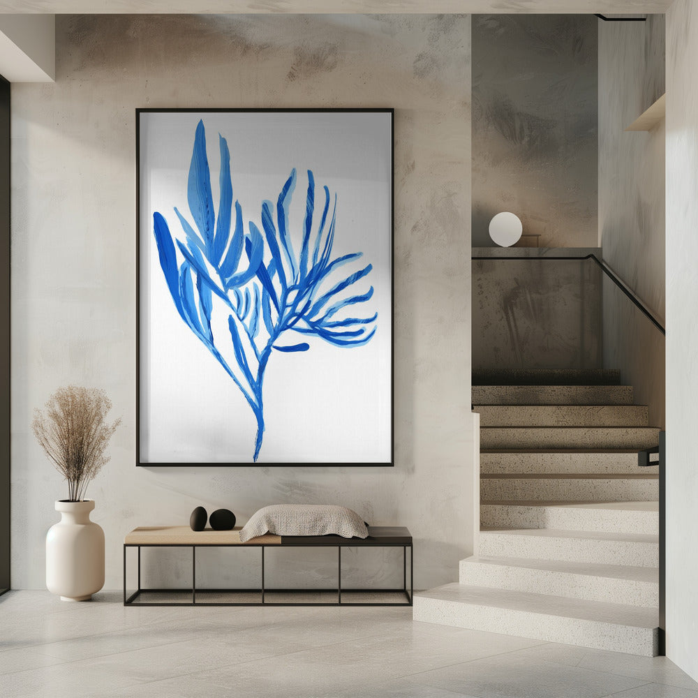 Blue Aquatice Plant Poster 5 | Poster