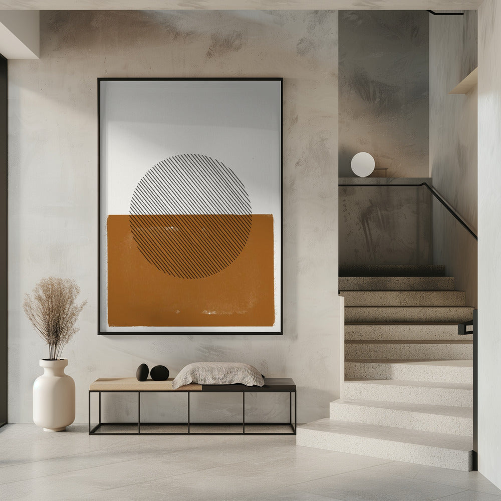 Gestreifter Horizont | Poster