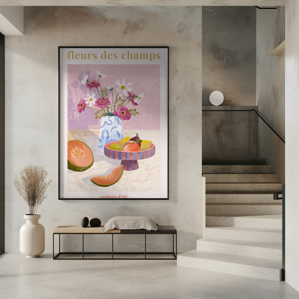 Fleur Des Champs - Rosa | Poster