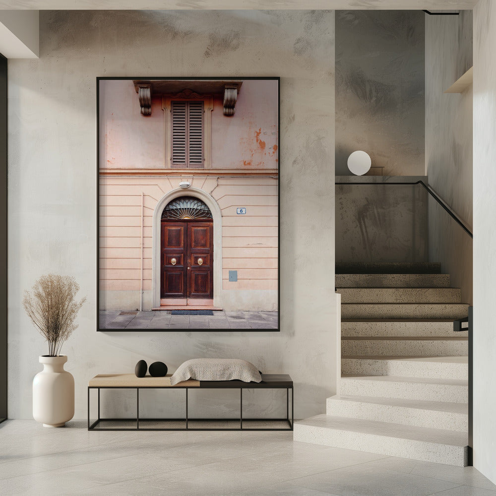 Bologna in Pink | Italien Reisefotografie | Poster