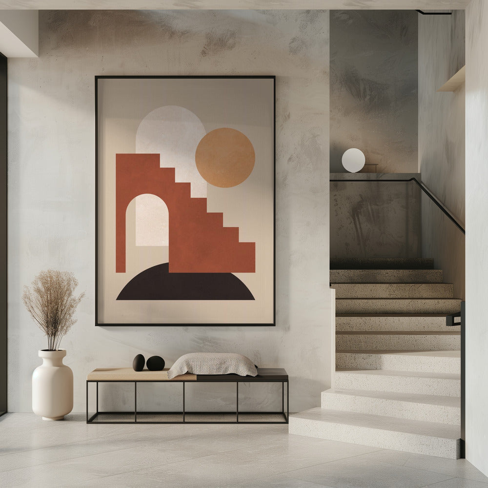 Geometrische Komposition 4 | Poster