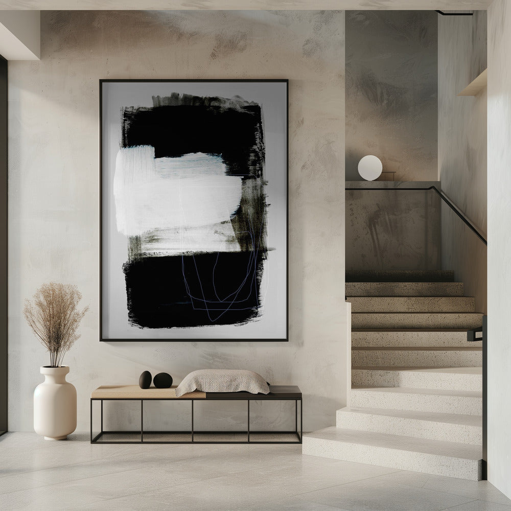 Abstrakte Pinselstriche 130 | Poster