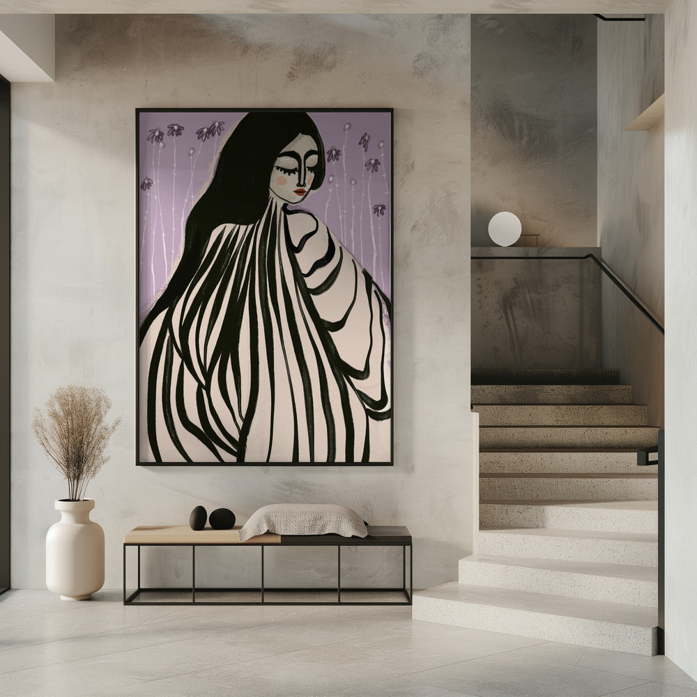 Fließende Eleganz | Poster