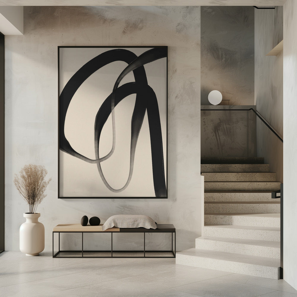 Fließende Eleganz | Poster