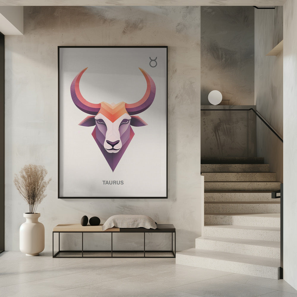 Sternzeichen Stier Kunst | Poster