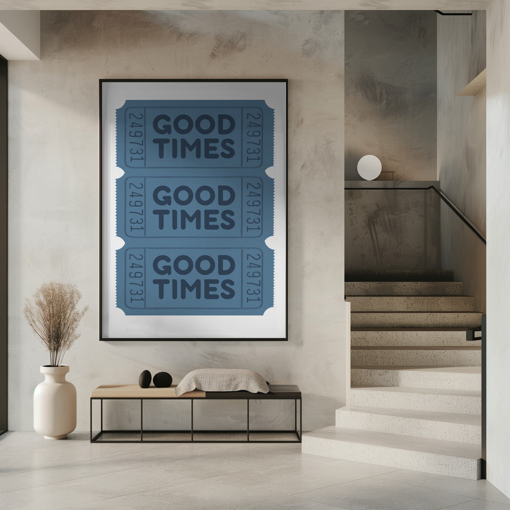 Blaue Gute Zeiten | Poster
