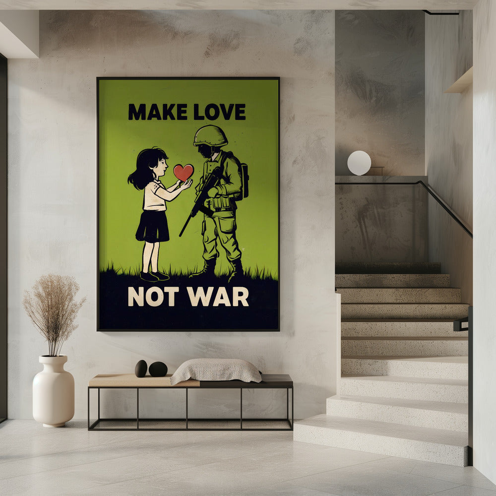 Liebe machen, nicht Krieg | Poster