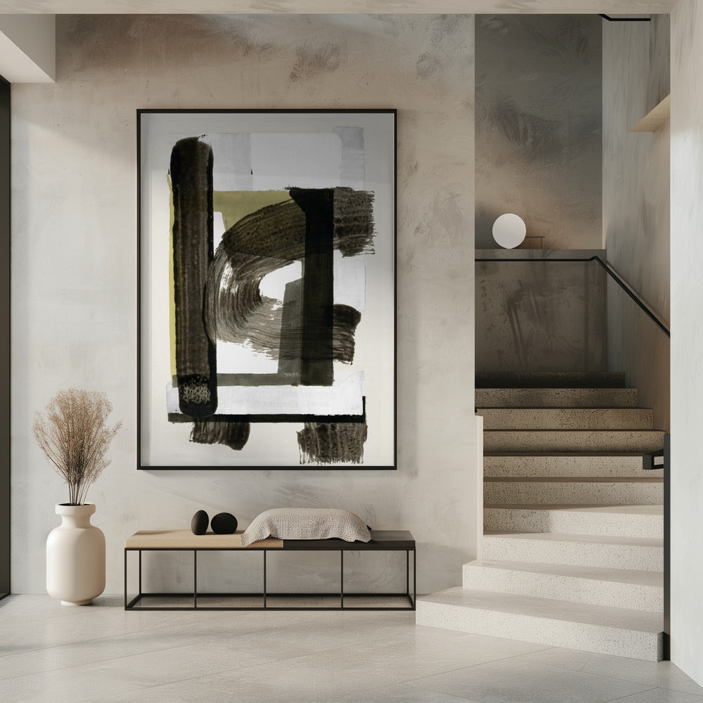 Zen-Pinselstrich 1 | Poster