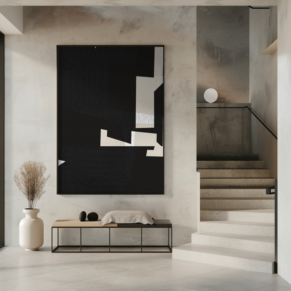 Minimalistisches gewebtes Textil 2 | Poster