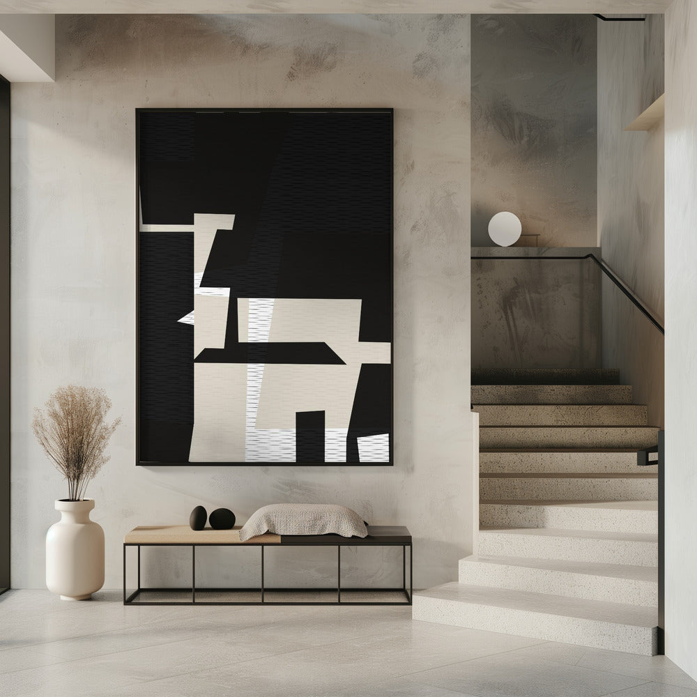 Minimalistisches gewebtes Textil 3 | Poster