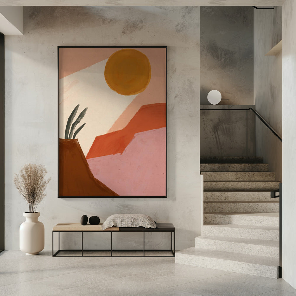 Wüstensonnenlicht | Poster