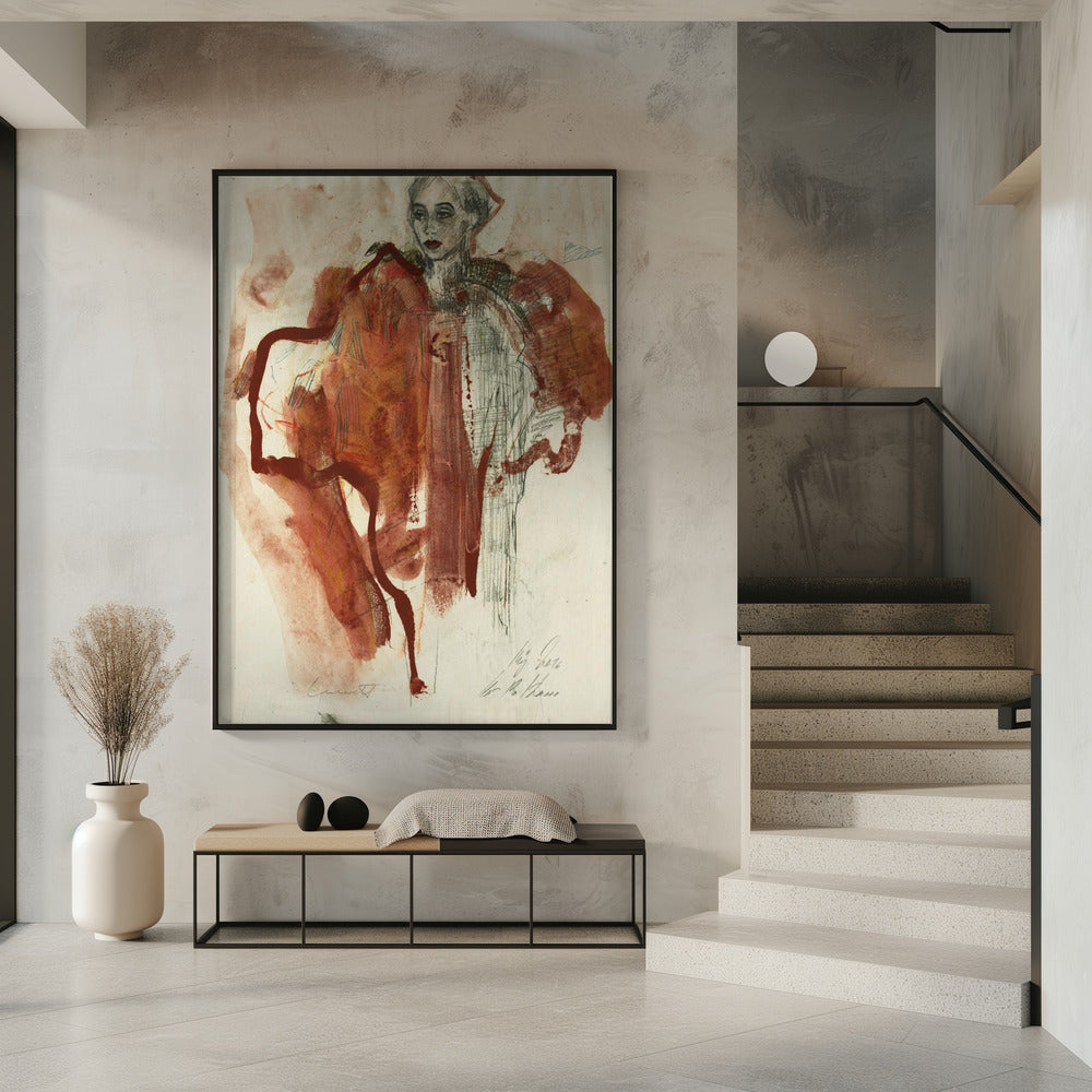 Evokative menschliche Figur | Poster