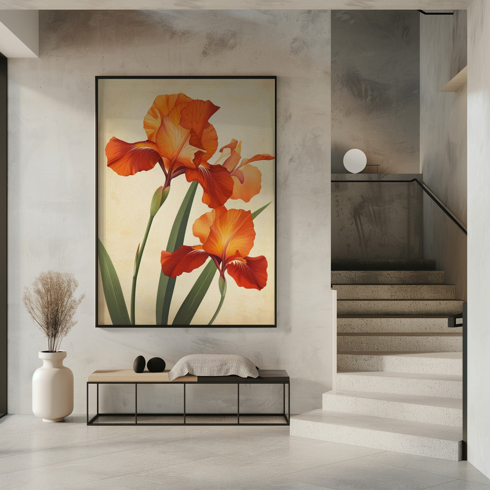 Poster Leinwand Sng Iris 37 | Poster
