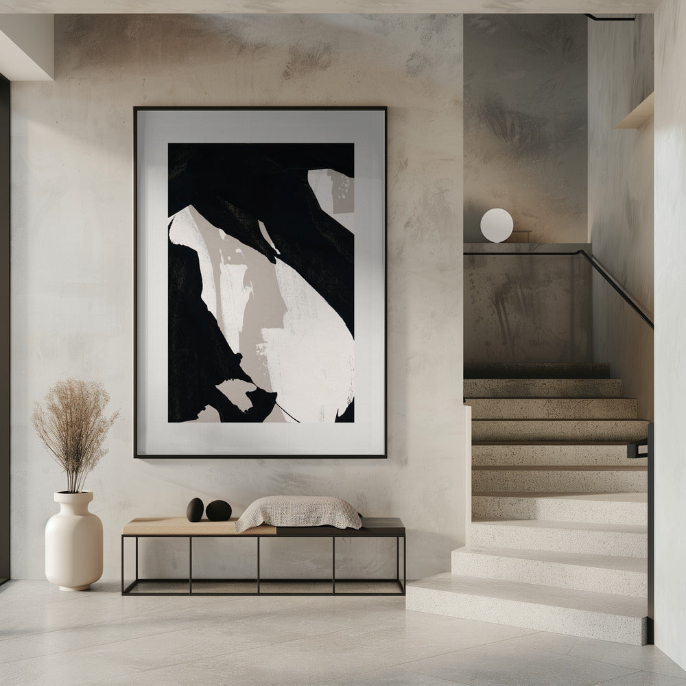 Abstract Brush Strokes 59X | Poster