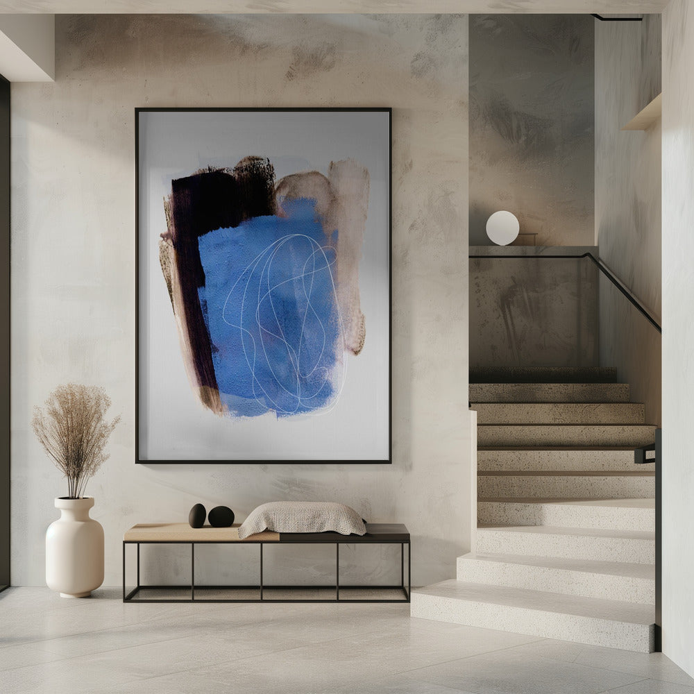 Abstrakte Pinselstriche 55 | Poster