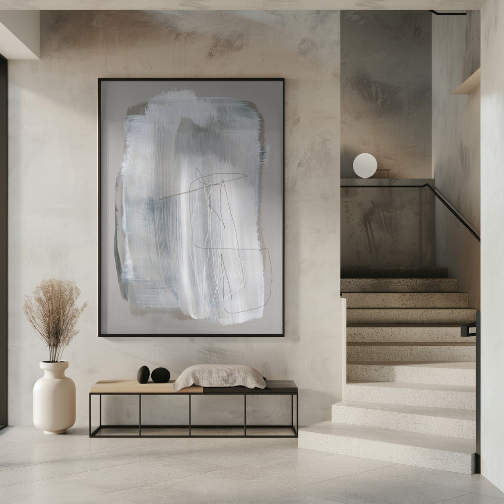 Abstrakte Pinselstriche 109 | Poster